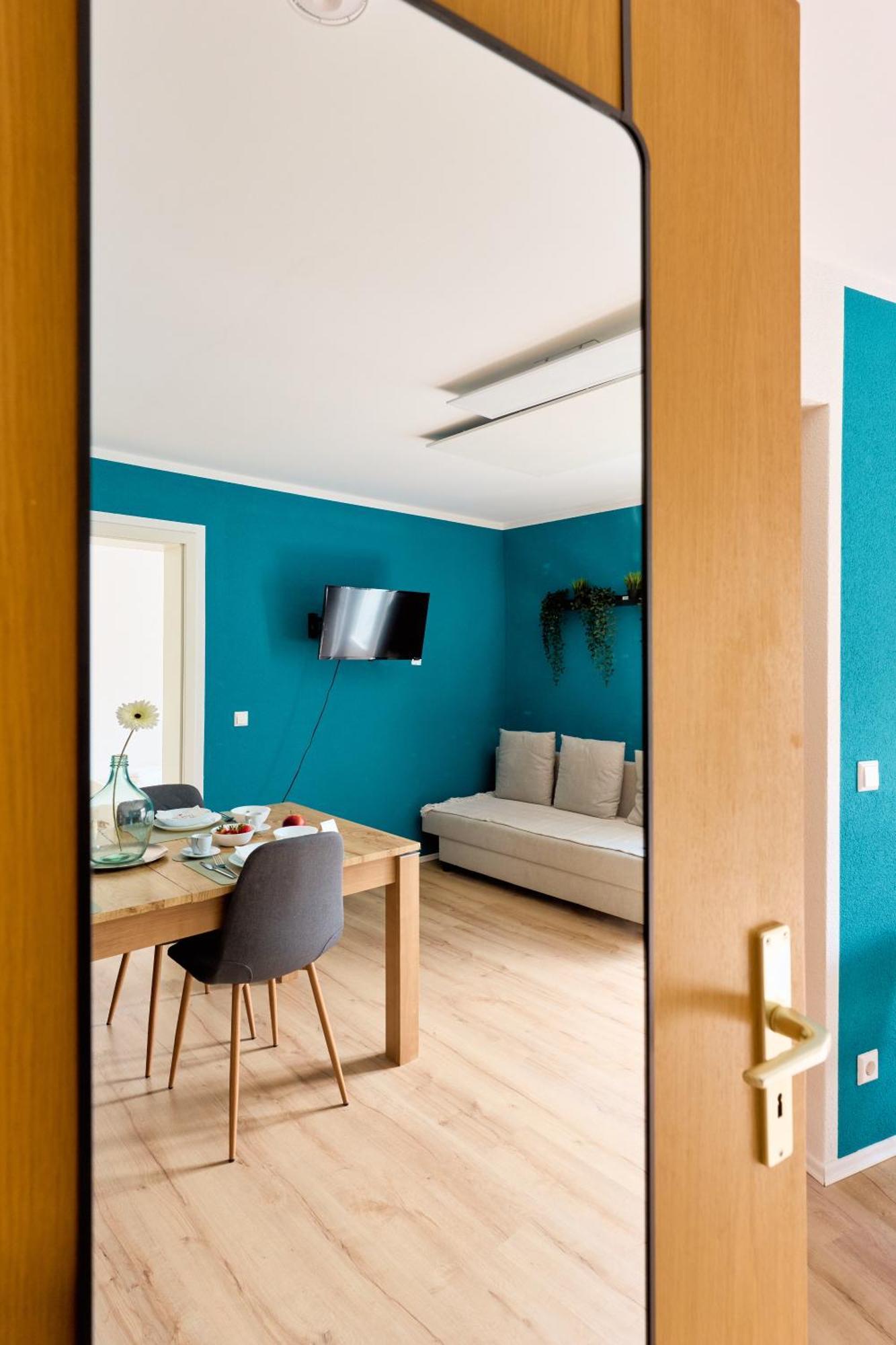 Dreams, 3 Schlafzimmer, Parkplatz, Stadtzentrum Neu-Ulm Buitenkant foto